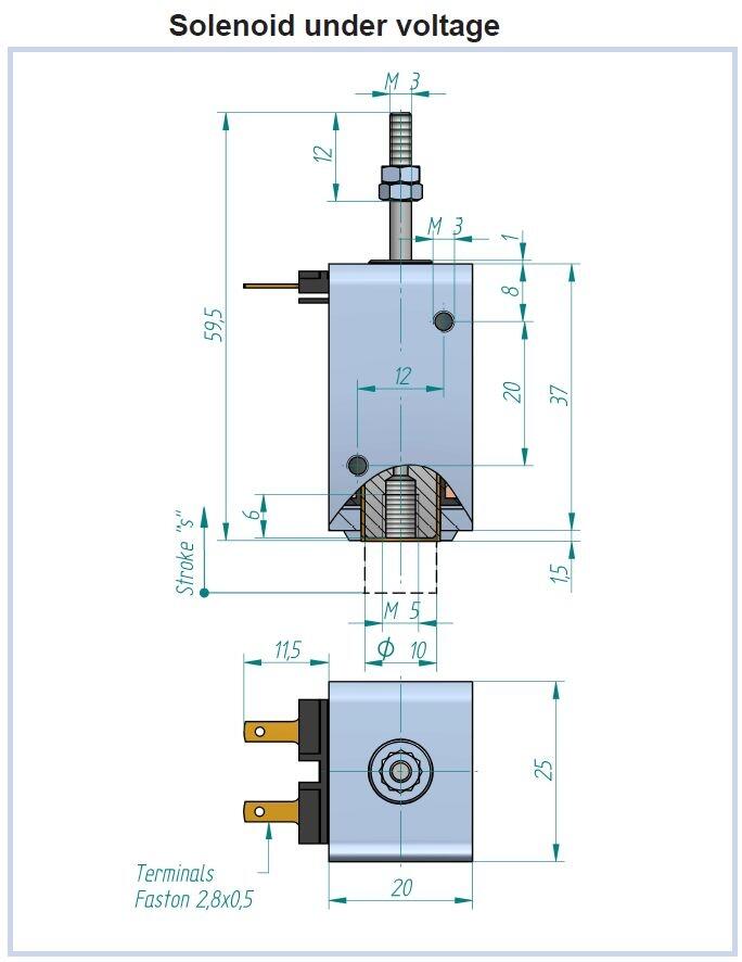 ER25/C dimensions