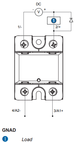 GNAD solid state relay wiring diagram