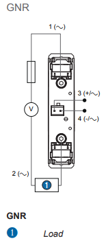 GNR solid state relay wiring diagram