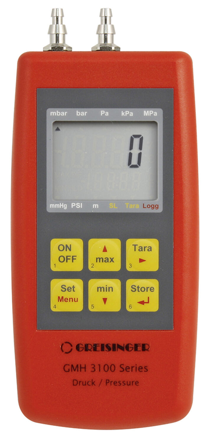 Greisinger - Manometer for Over/Under Pressure or Presssure Difference