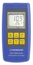 Greisinger GMH 3692, GMH 3695 Air Oxygen Handheld Measuring Device Without Sensor