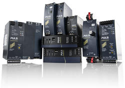Group of Puls power supplies of varying sizes and variants