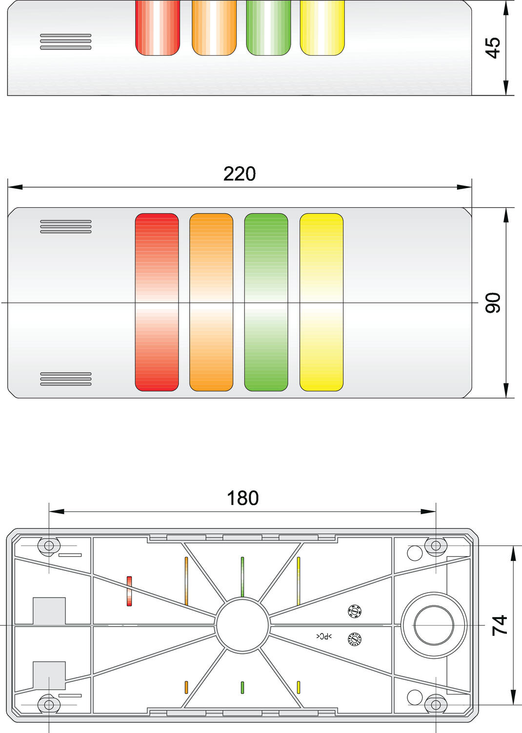Half Dome dimensions 3