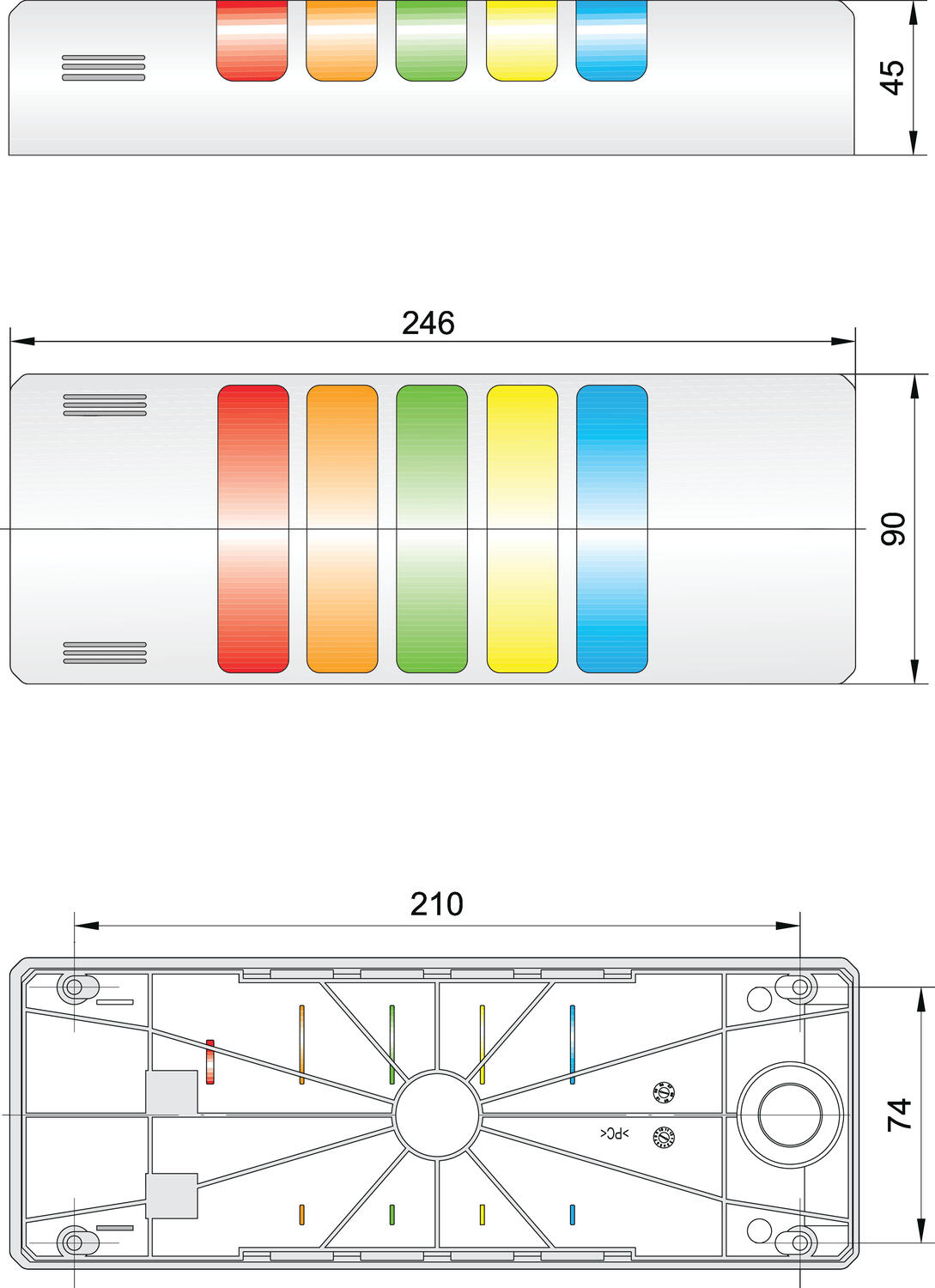 Half Dome dimensions 4