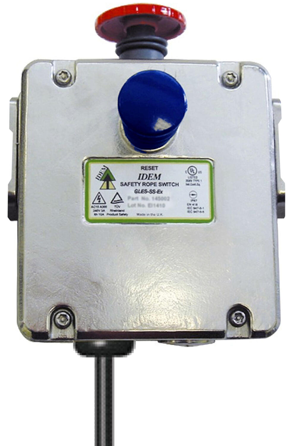 IDEM Explosion proof emergency stop switches GLES-SS
