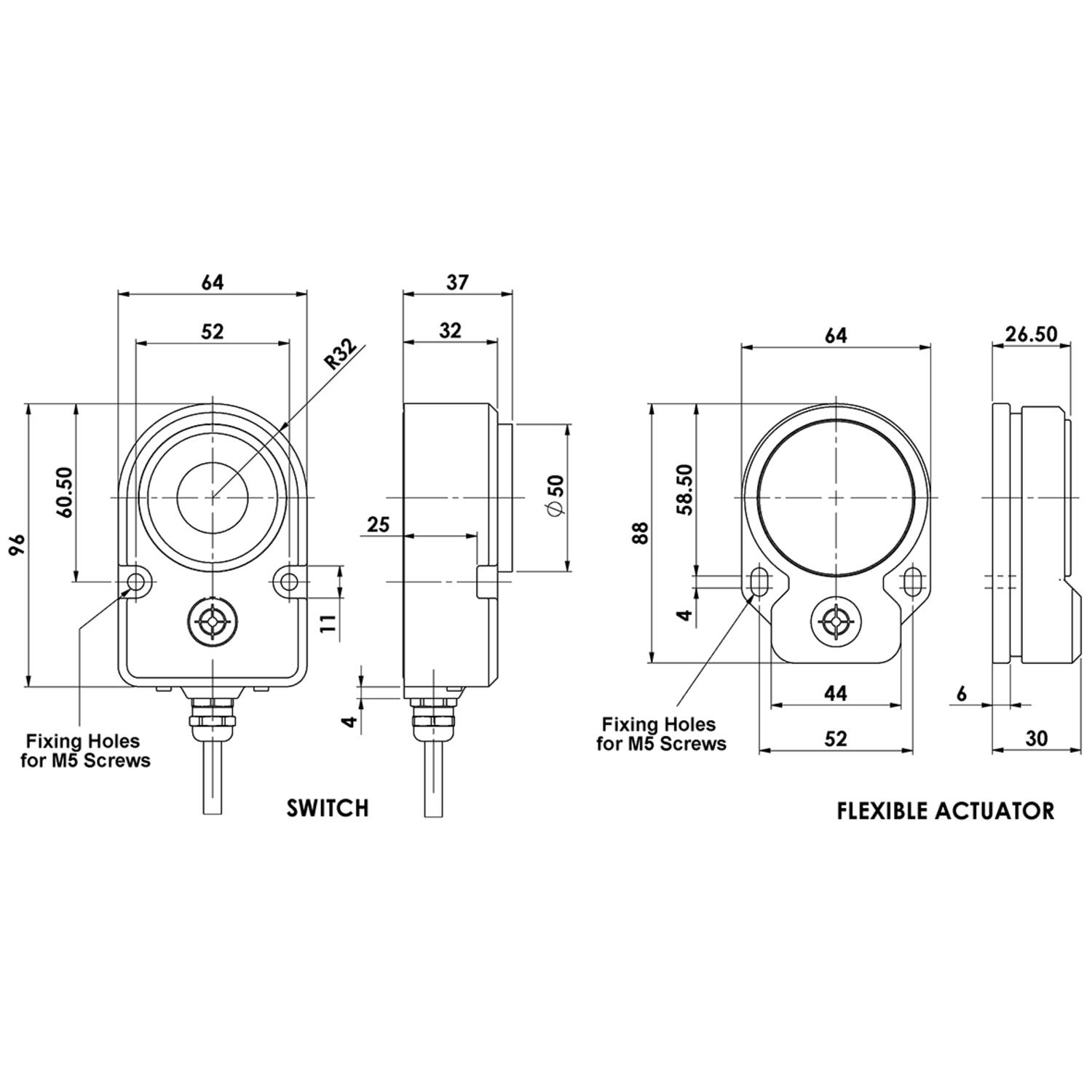 IDEM Non-contact RFID locking switch MGL