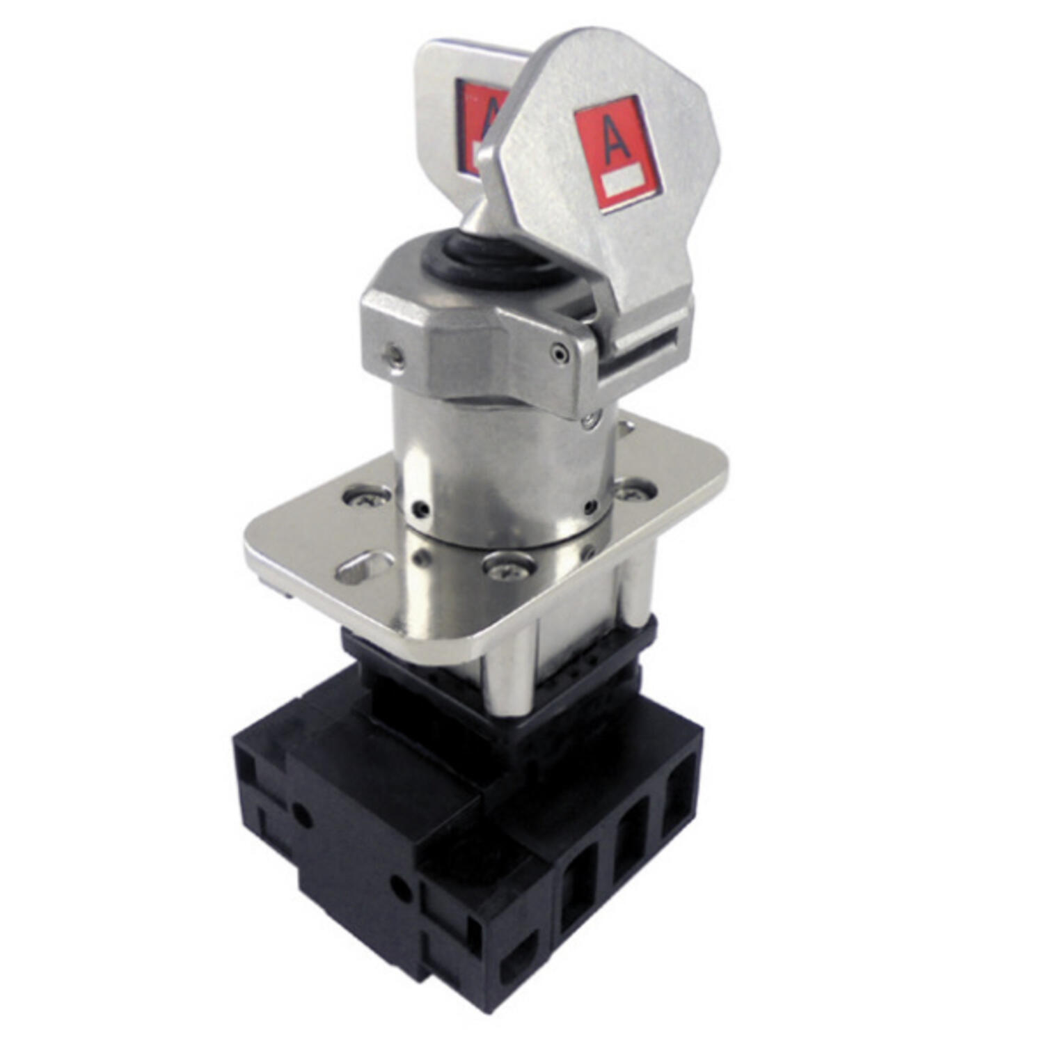 IDEM SS-ISP trapped key isolation control switch panel mount, in stainless steel