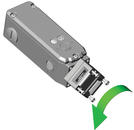 IDEM Stainless steel IP69K guard locking switch KL3-SS-P2L