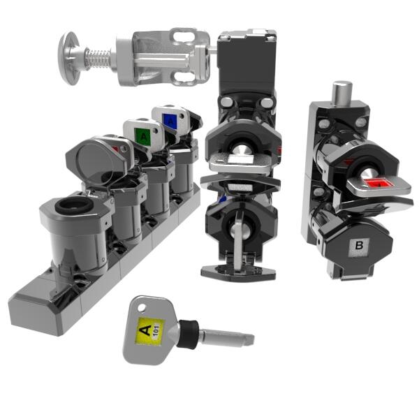 IDEM Trapped Key Interlocks in Die Cast Metal, Skorpian series