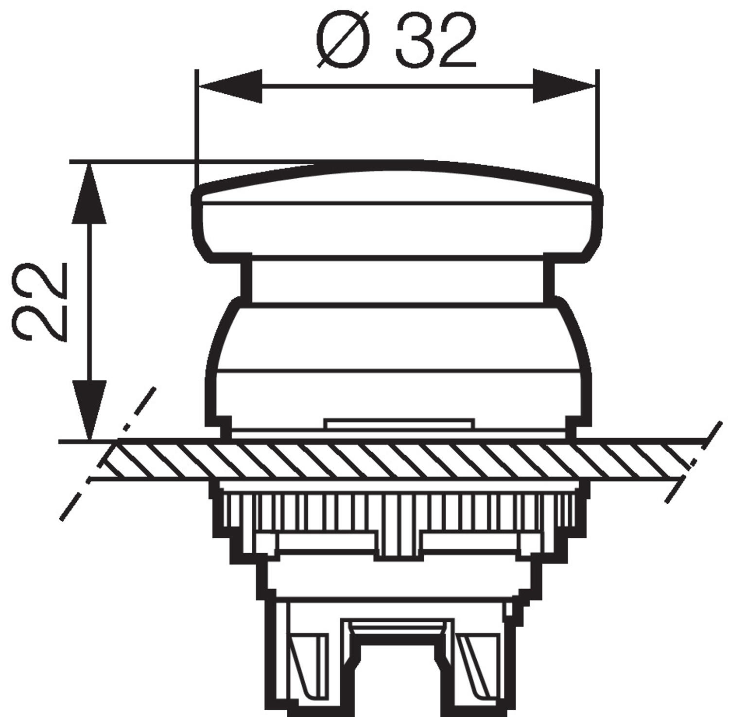 Illuminted snap fastener 