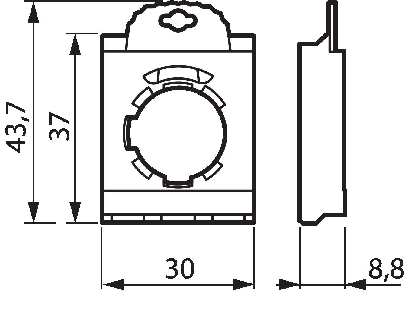 Installation clips