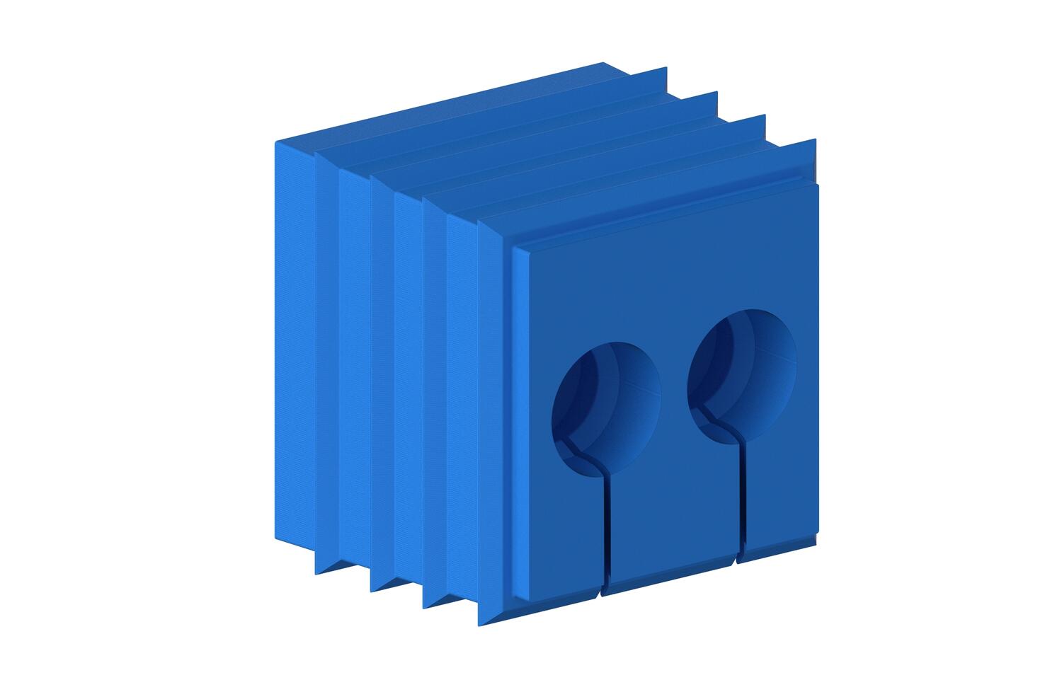 KDS-DE-FDA Seal Inserts For Conta-Clip Cable Entry Systems - 2x6.5mm Cable Entry