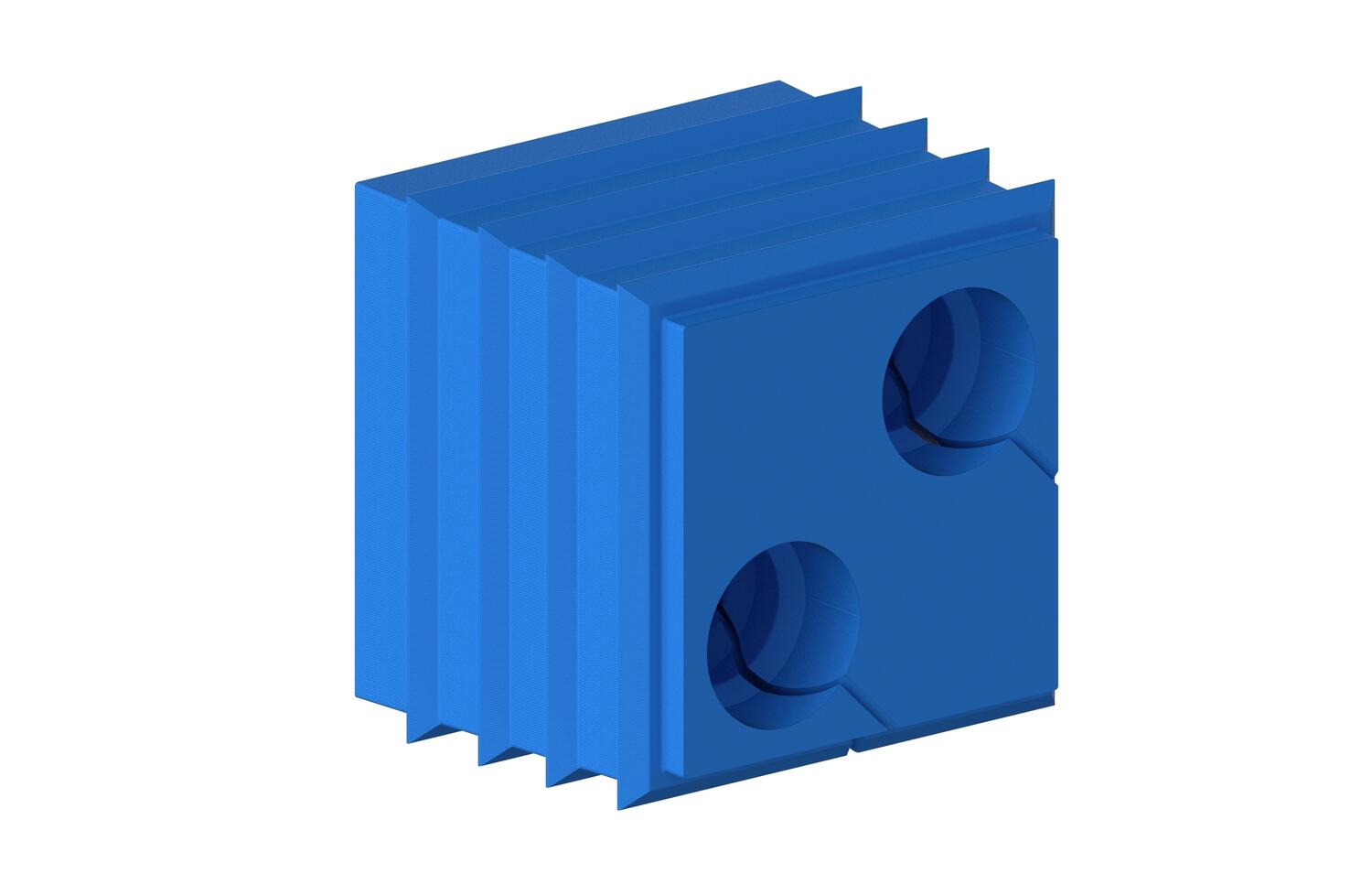 KDS-DE-FDA Seal Inserts For Conta-Clip Cable Entry Systems - 2x7mm Cable Entry