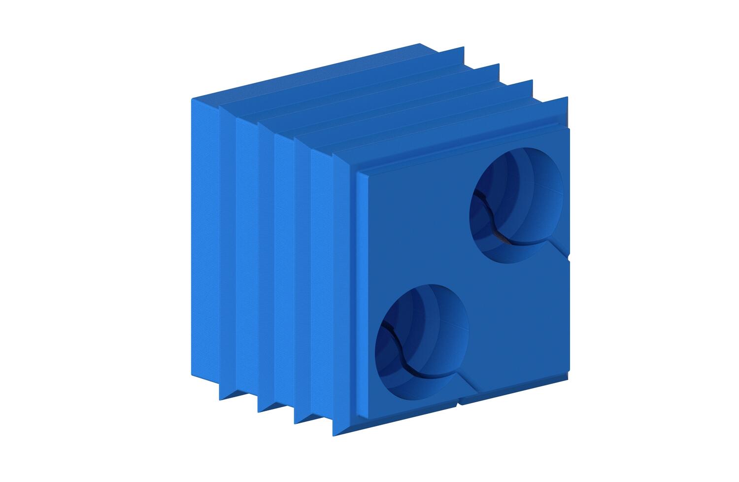 KDS-DE-FDA Seal Inserts For Conta-Clip Cable Entry Systems - 2x8mm Cable Entry