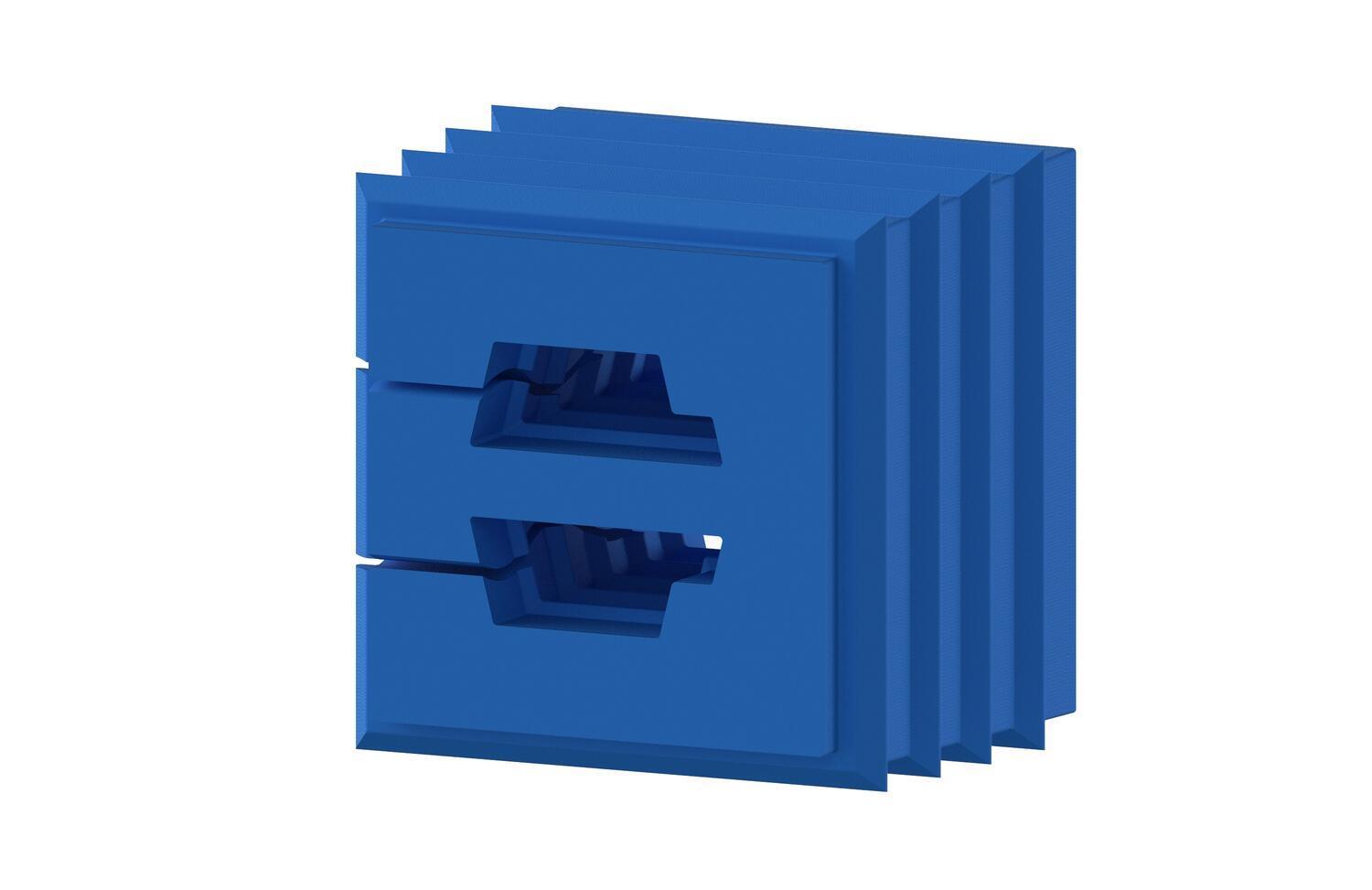 KDS-DE-FDA Seal Inserts For Conta-Clip Cable Entry Systems - 2xASI Cable Entry