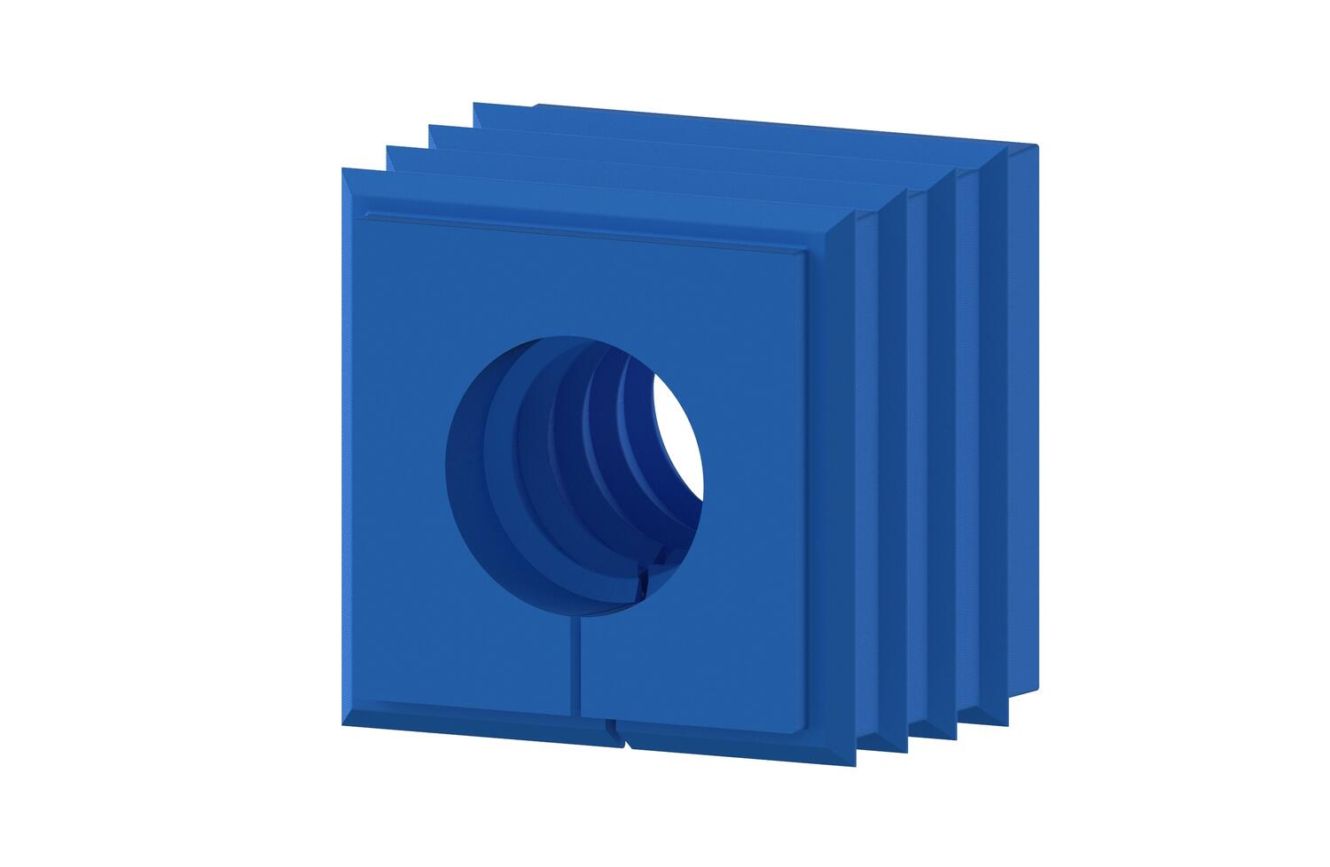 KDS-DE-FDA Seal Inserts For Conta-Clip Cable Entry Systems - 9-10mm Cable Entry