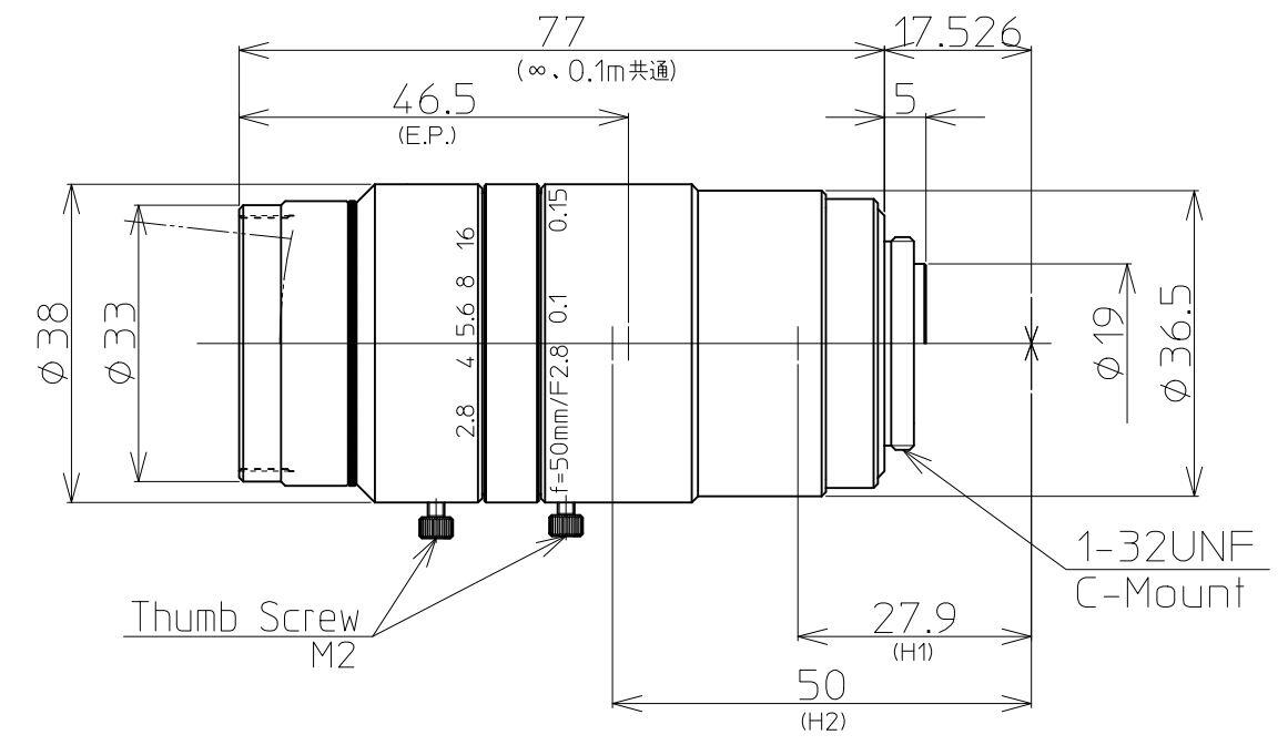 Kowa LM50JC10M Fixed Focal Lens