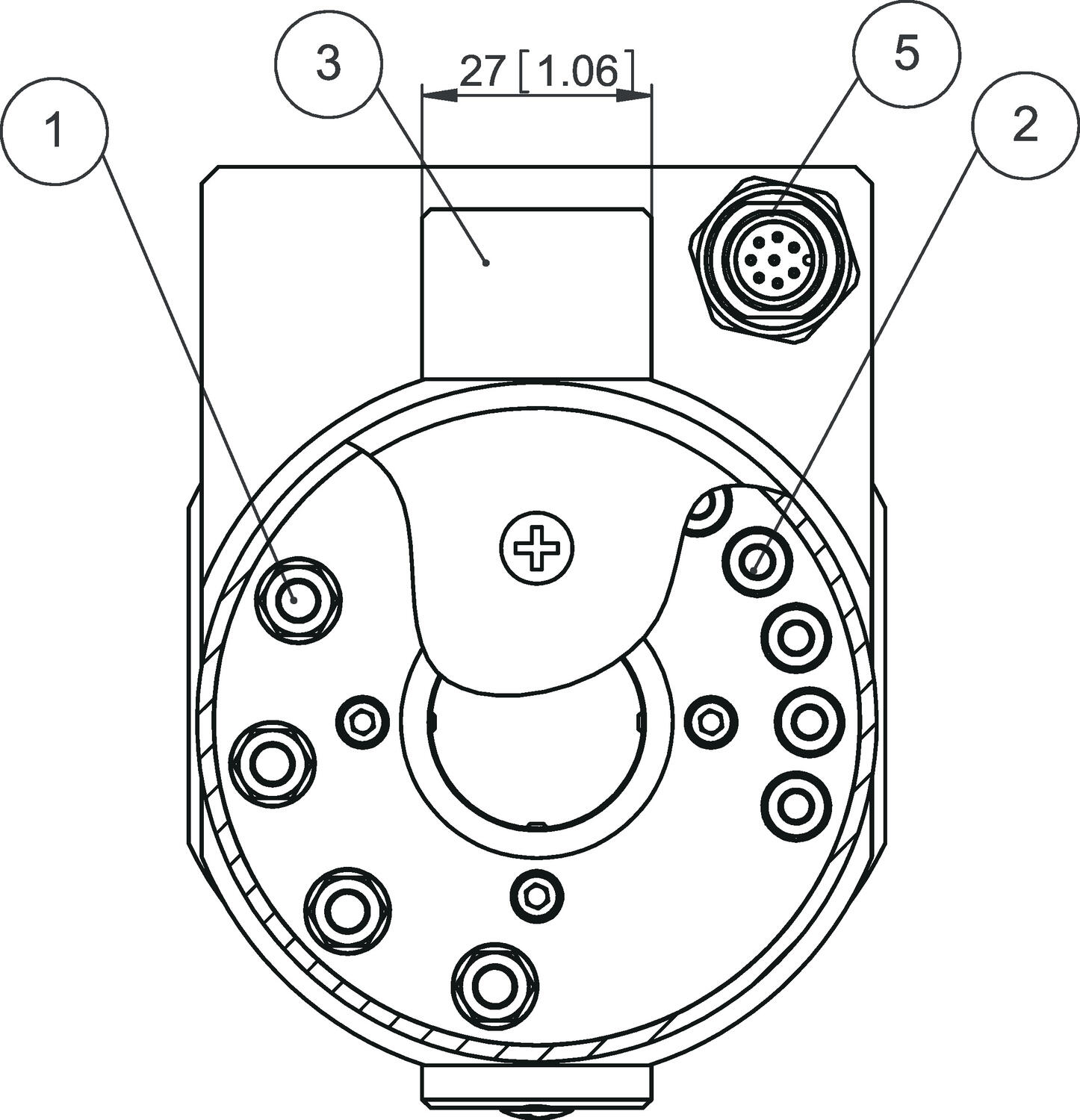 Kubler Slip ring SRI085 diagram
