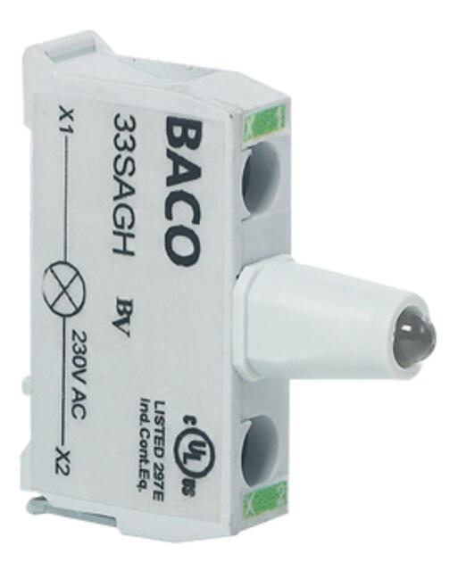 Screw rear mount LED blocks Screw terminals for rear mount 33SARL | OEM ...