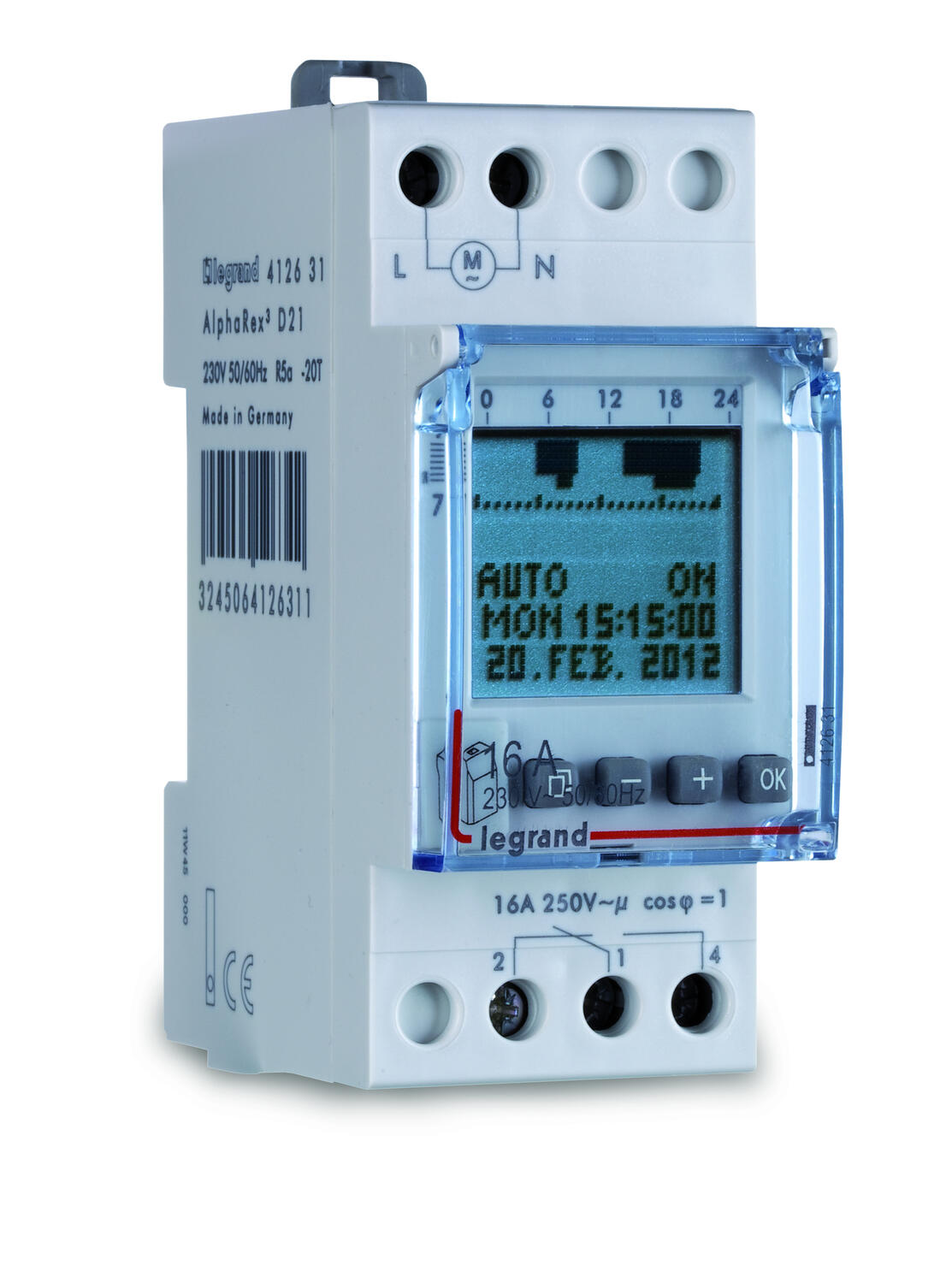 Legrand AlphaRex time switch