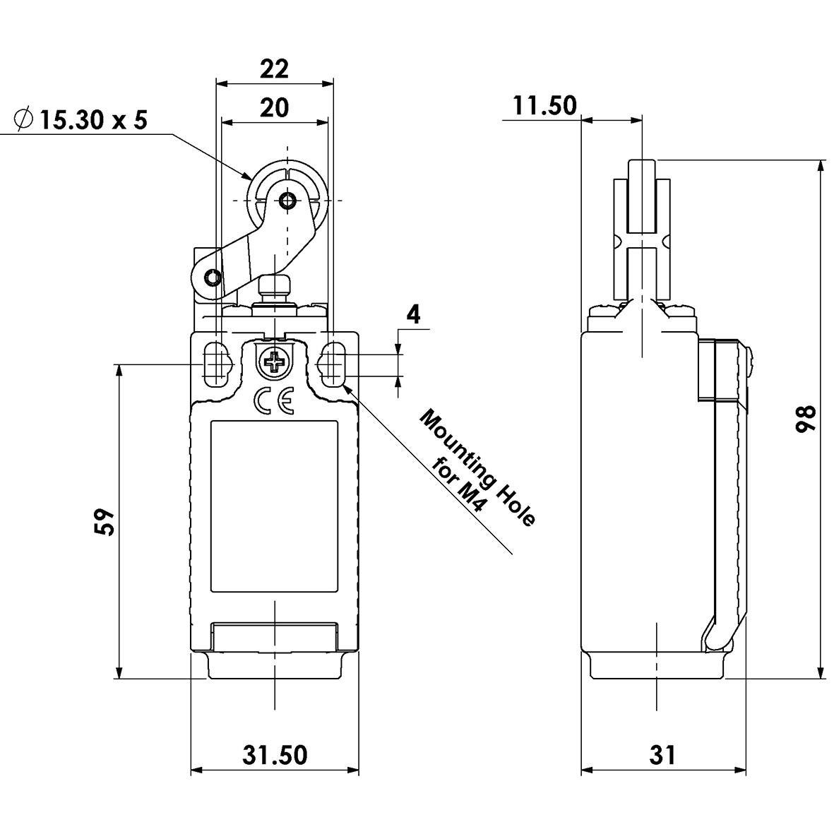 LSPS (Hinge Lever) Dimensions.tif
