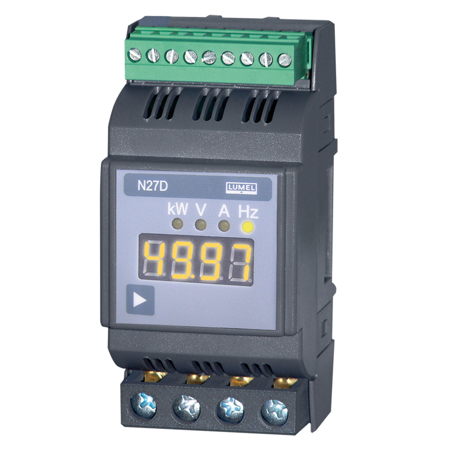 Lumel DIN Rail, 1-Phase Network Meter, N27D