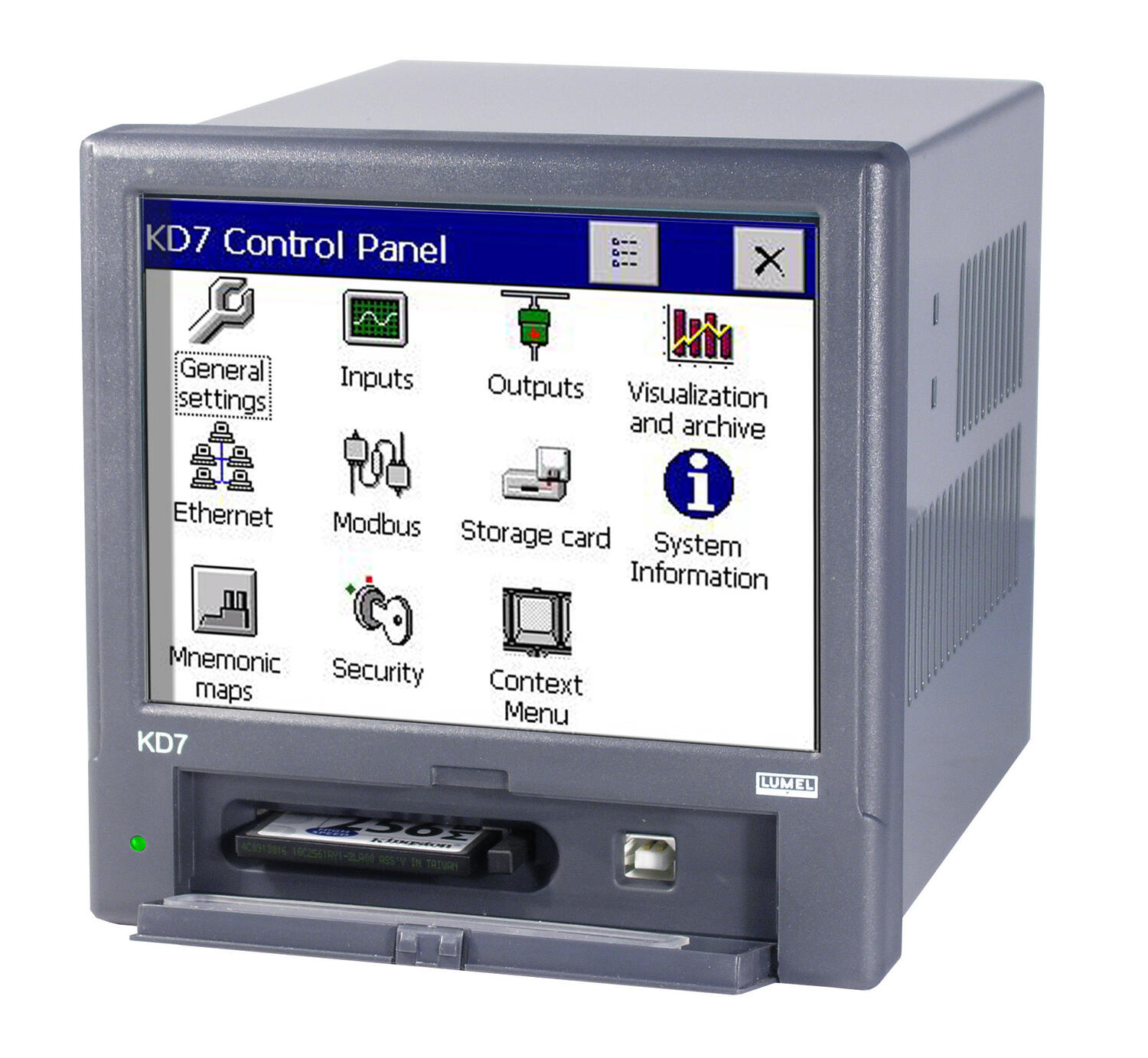 Lumel screen recorder KD7