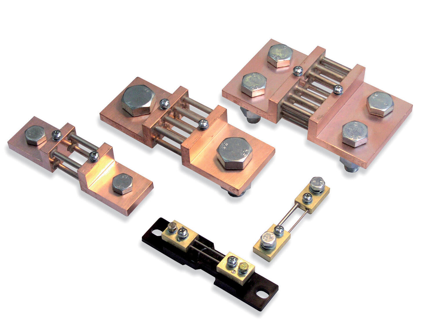 Lumel shunts in various sizes