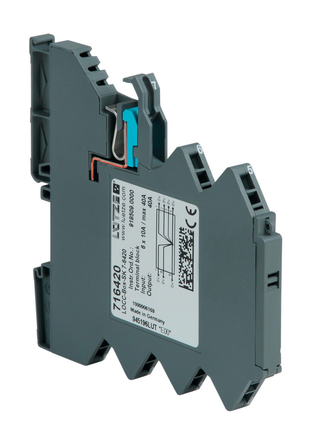 Lutze locc box dc circuit protection terminal