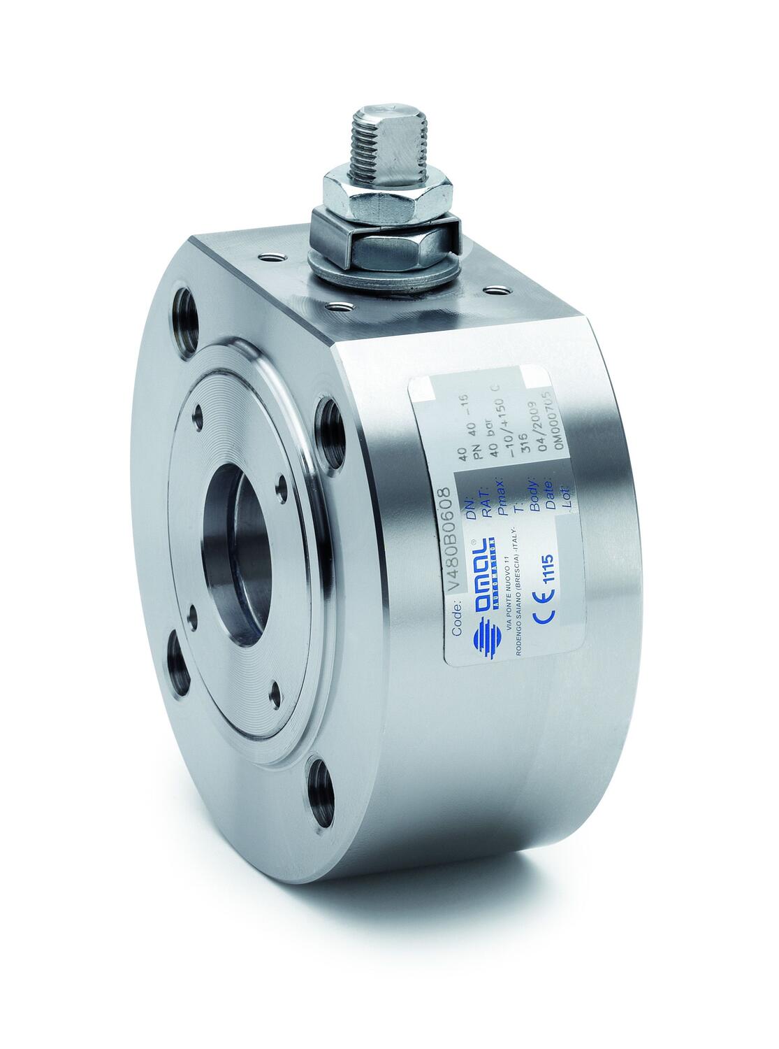 Magnum series stainless steel ball valve Split Wafer/Wafer