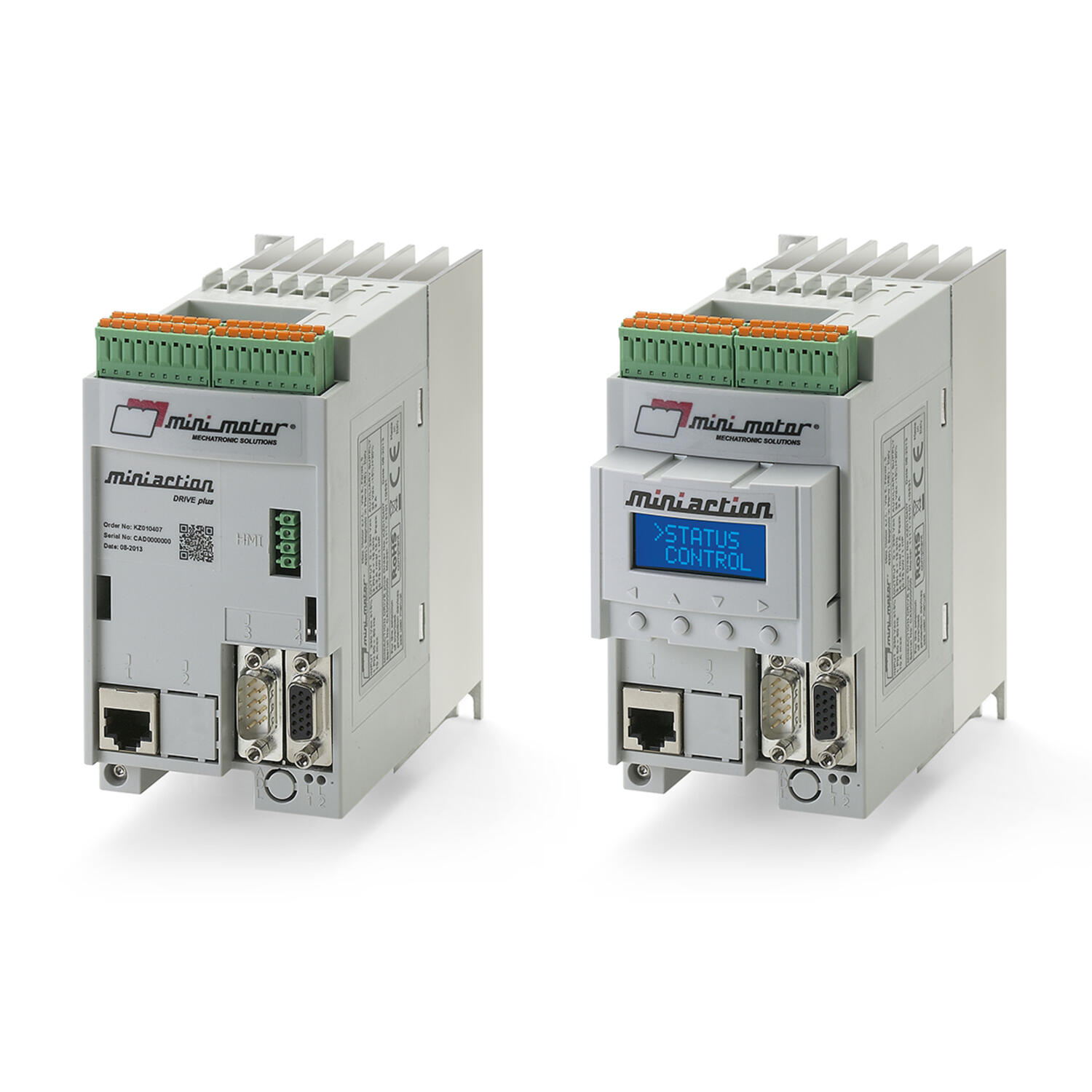 Minimotor miniaction inverter drive and digital drive