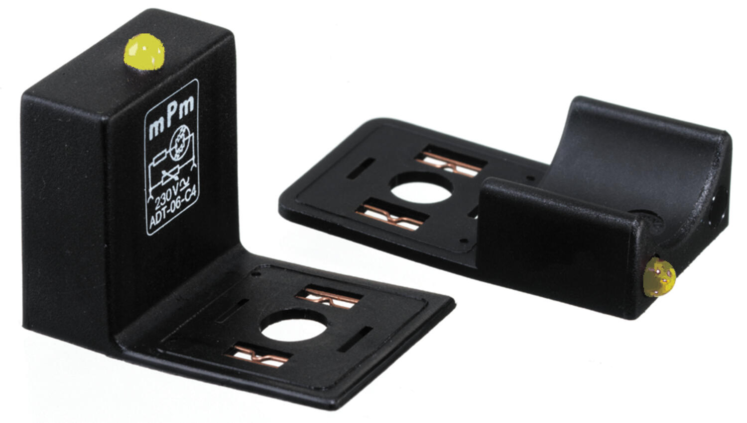 Molex intermediate plates, light adapters for industrial connectors