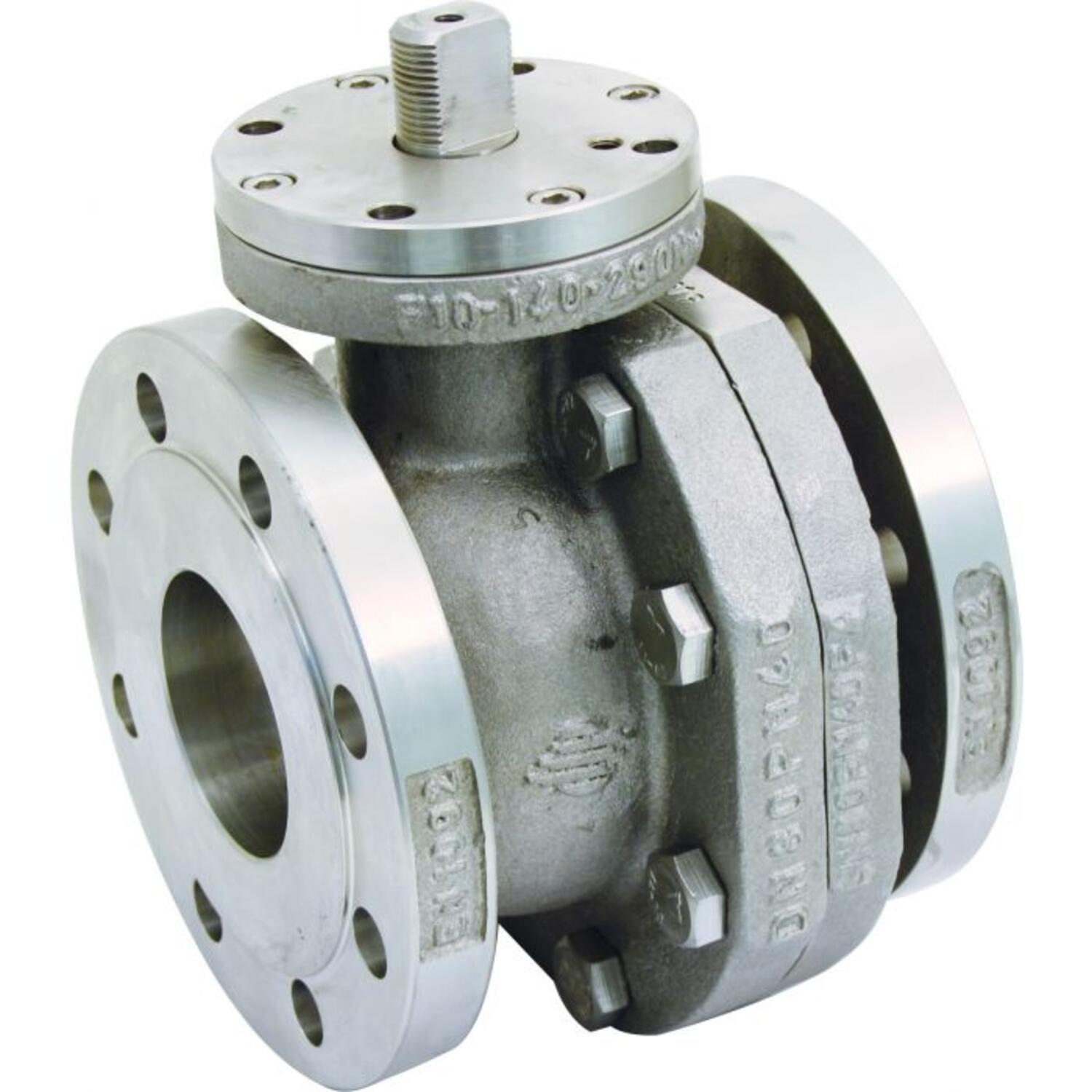 Omal Pro-chemie 60 flanged ball valve split body