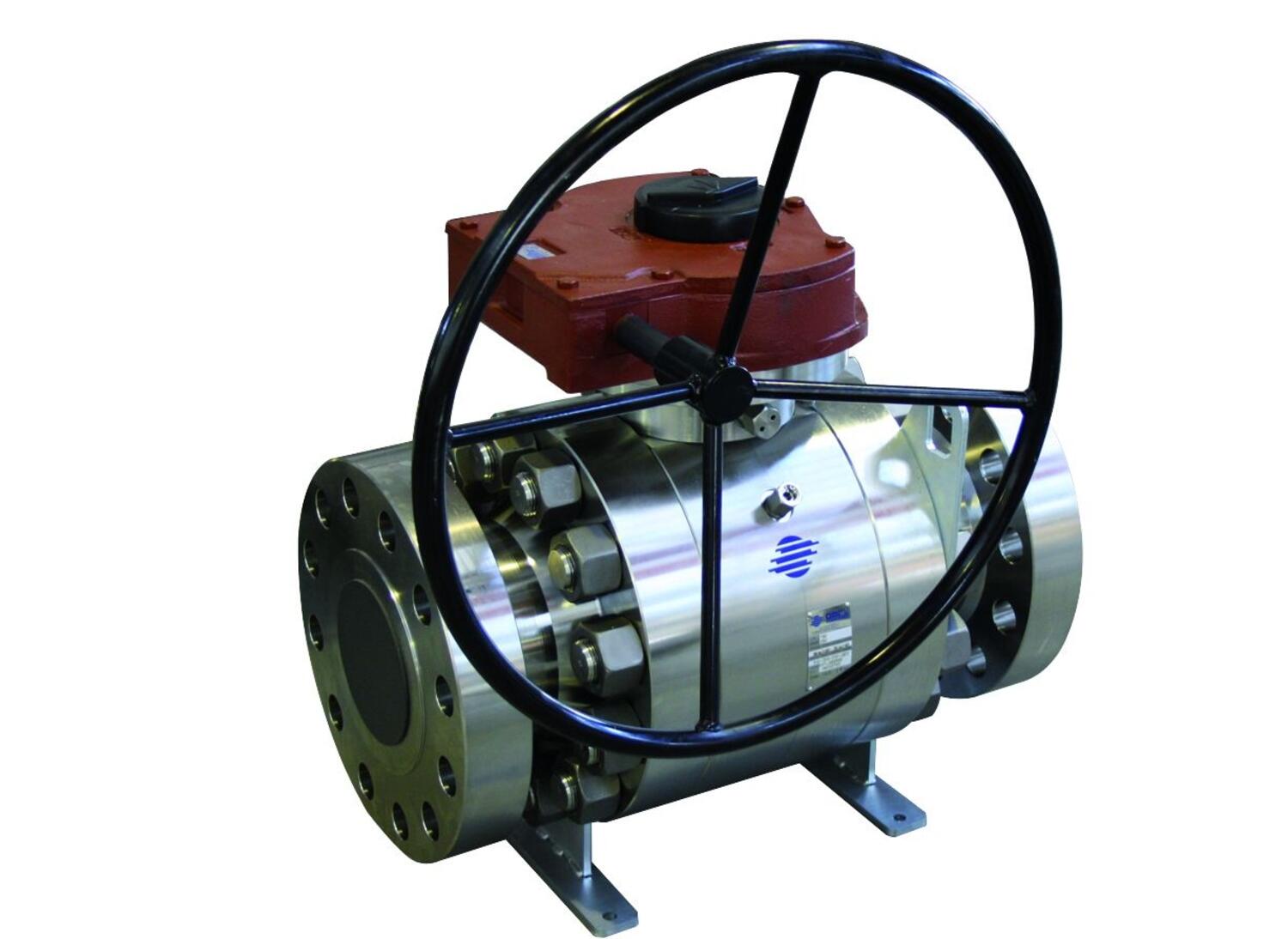 Omal Stainless steel or carbon steel trunnion mounted valve