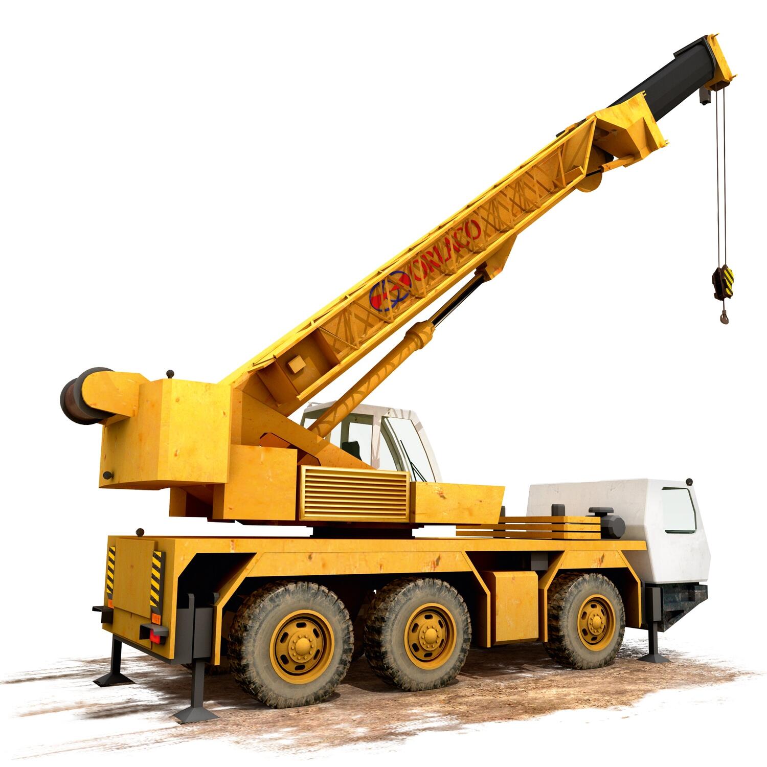 Orlaco telescopic crane