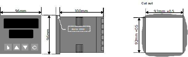 P4170 Dimensions