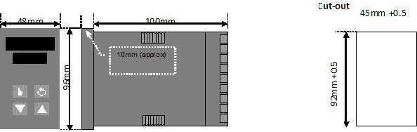 P8700 Dimensions