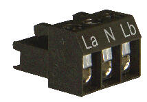 Panel mounted buzzer connection