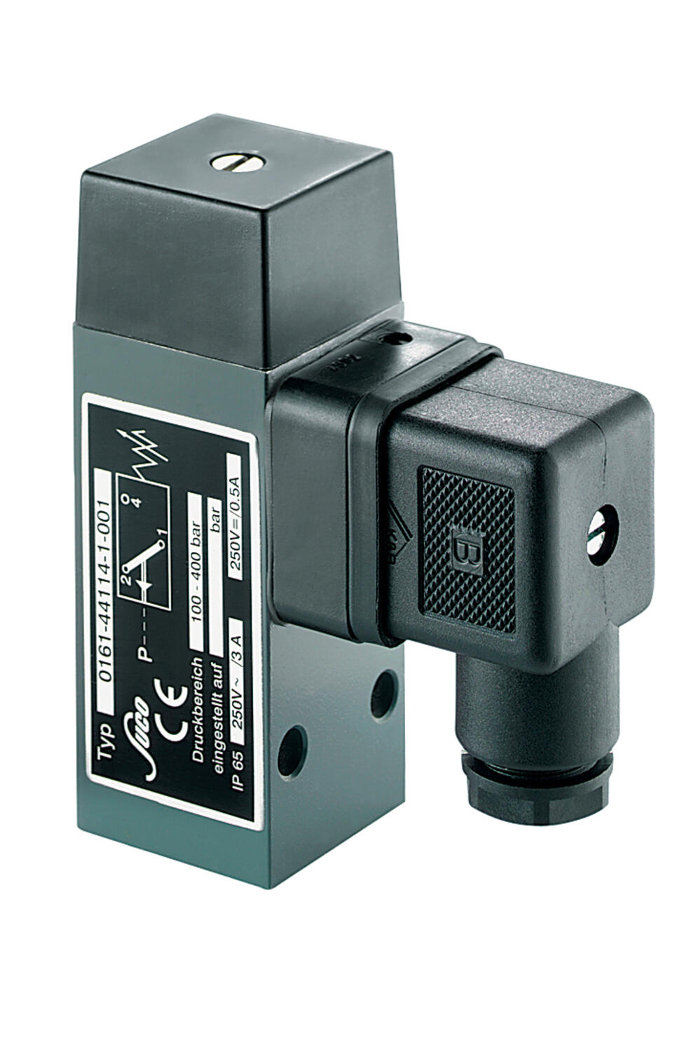 Photo of preassure switch for hydraulics.