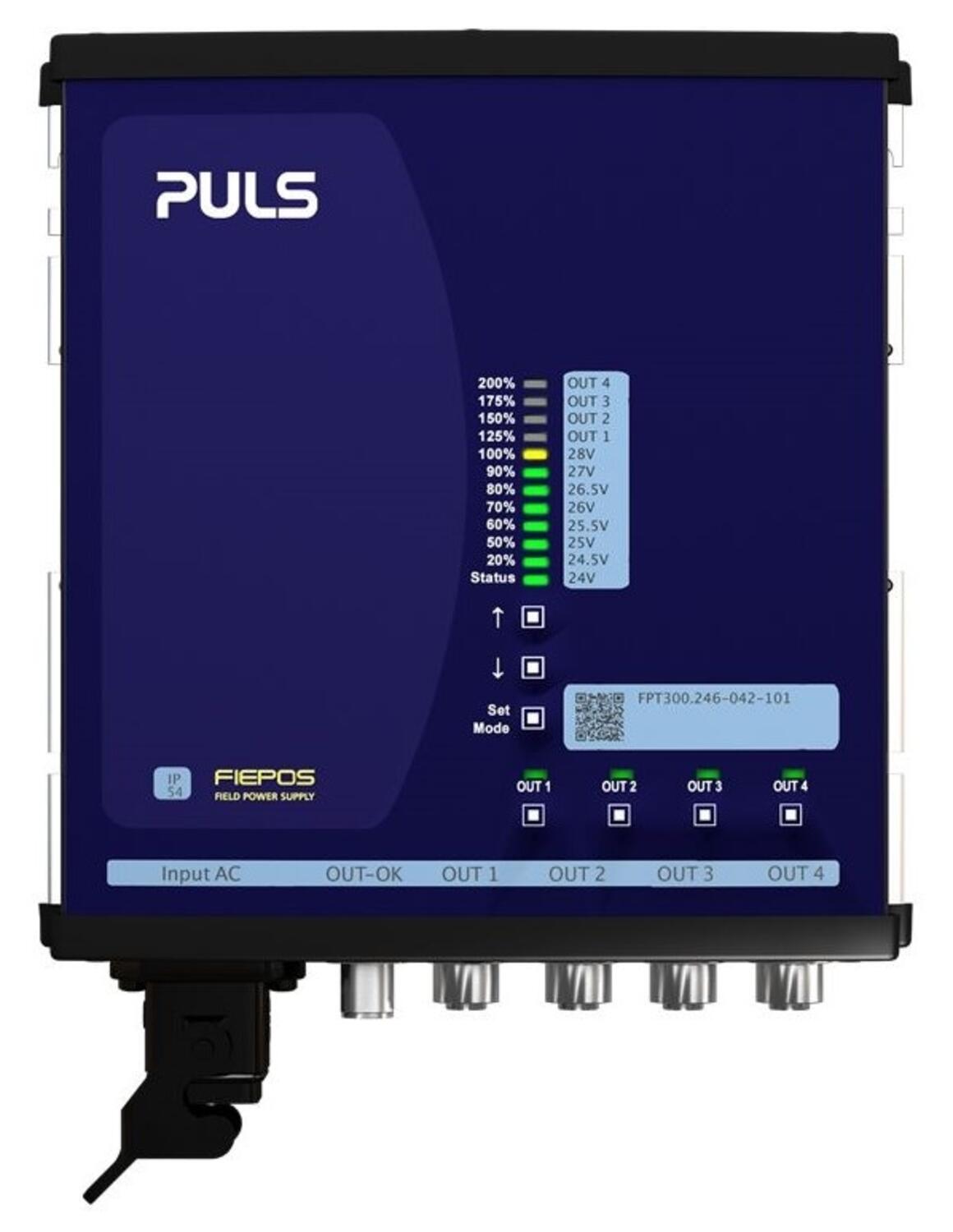 Puls FIEPOS eFuse 3x 380-480 V AC/24-28 V DC, 300 or 500 W