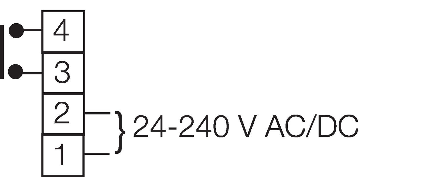 Relay output (multivoltage)