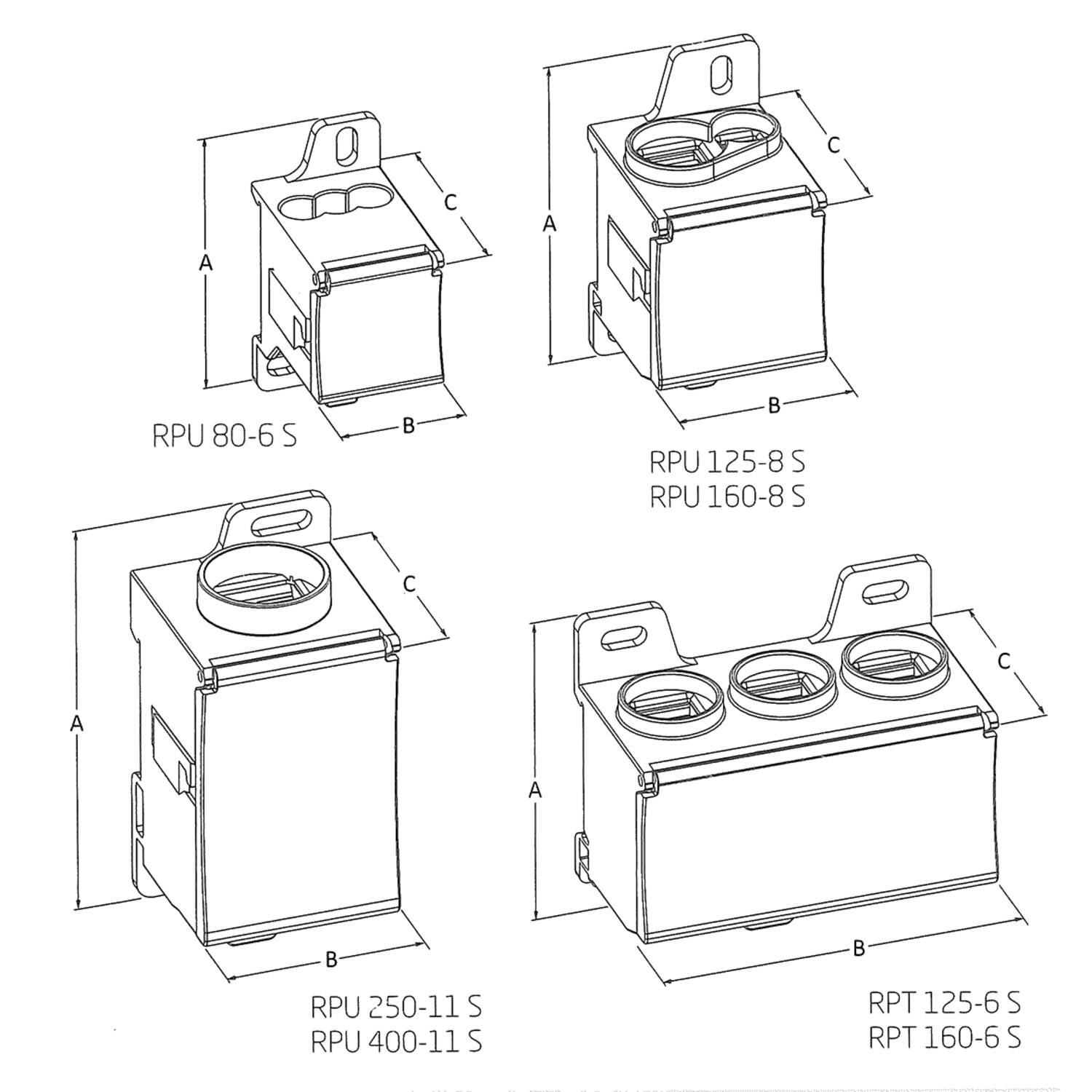 RPU RPT  Compact distribution block diagram