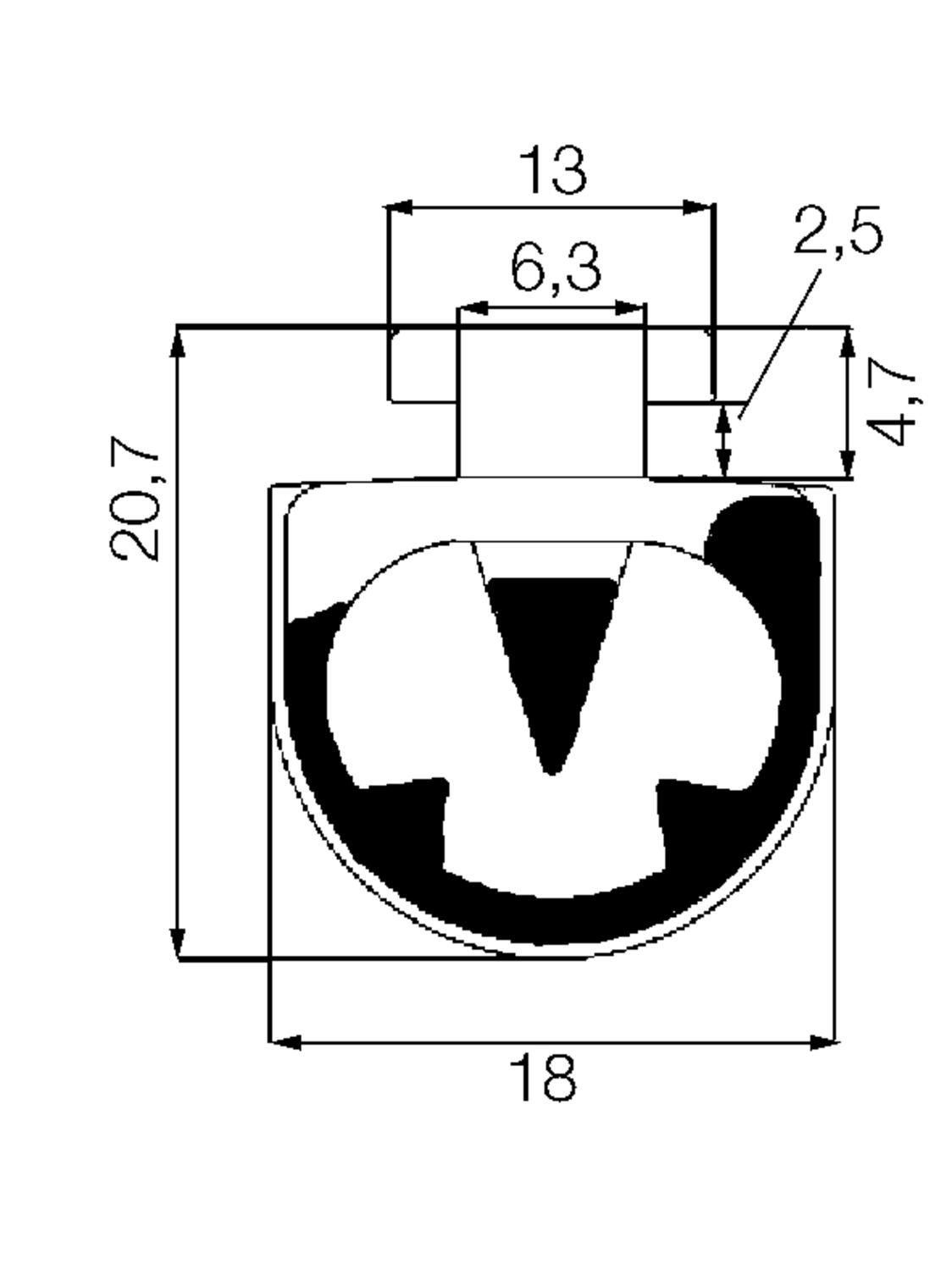 Size, terminal straps