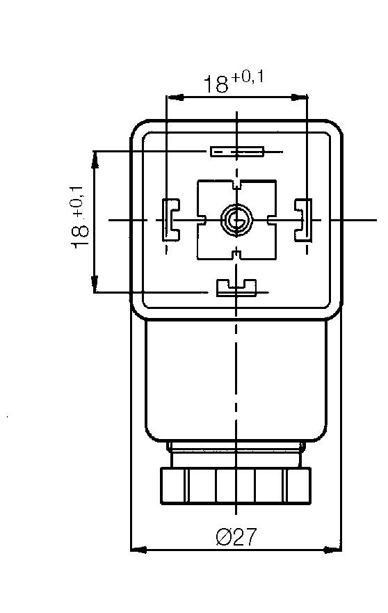 Standard contact Wide, size 3