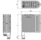 Stego LTF 065 loop heaters dimensions
