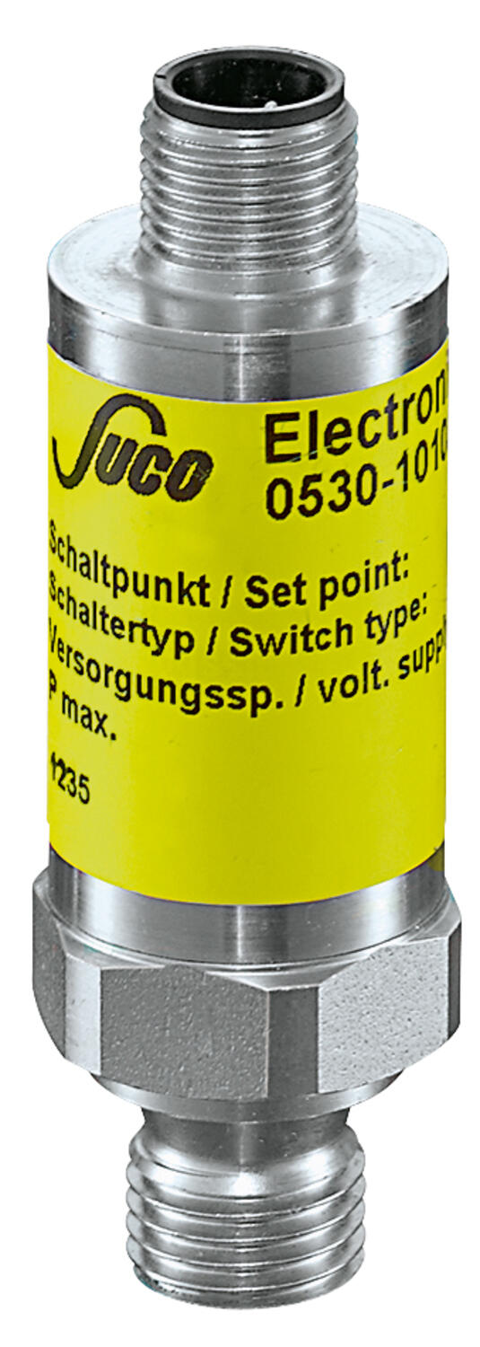 Suco 053X electrical pressure switch M12 - DIN EN 61076-2-101-A