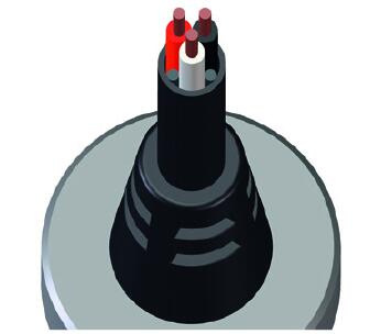 Suco 05XX series electronic pressure switch 2m cable electrical connection