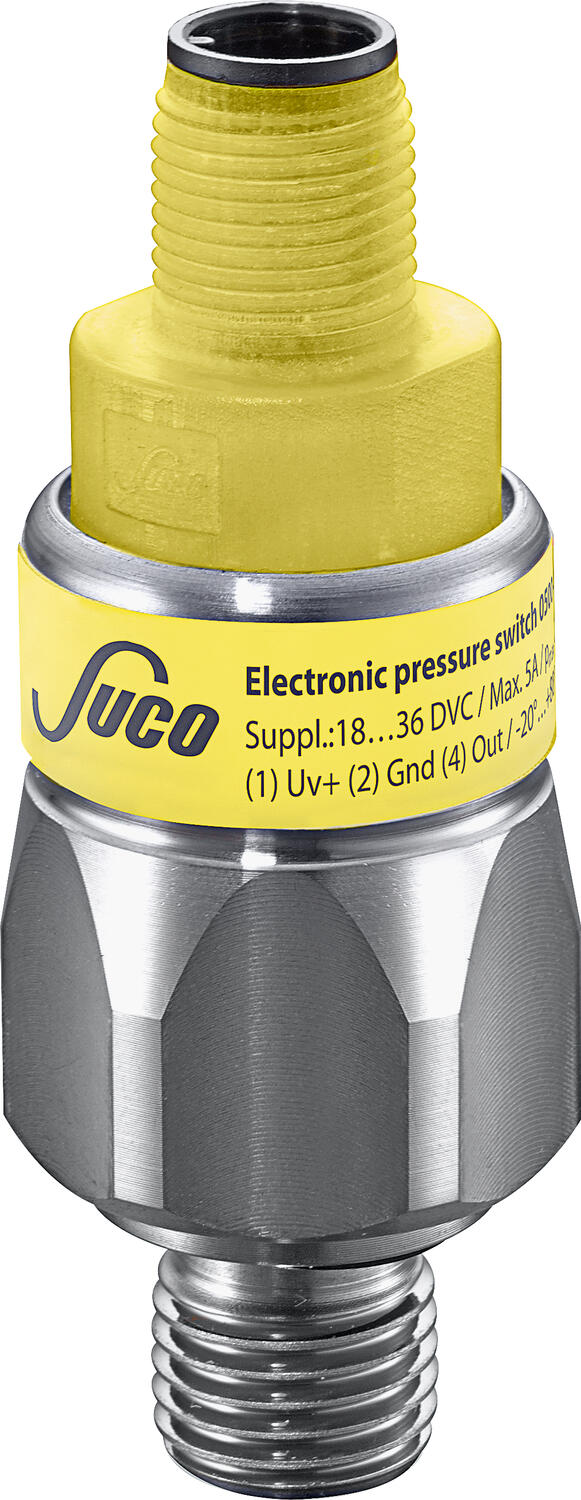 Suco 05XX series electronic pressure switch with M12 x 1 connector