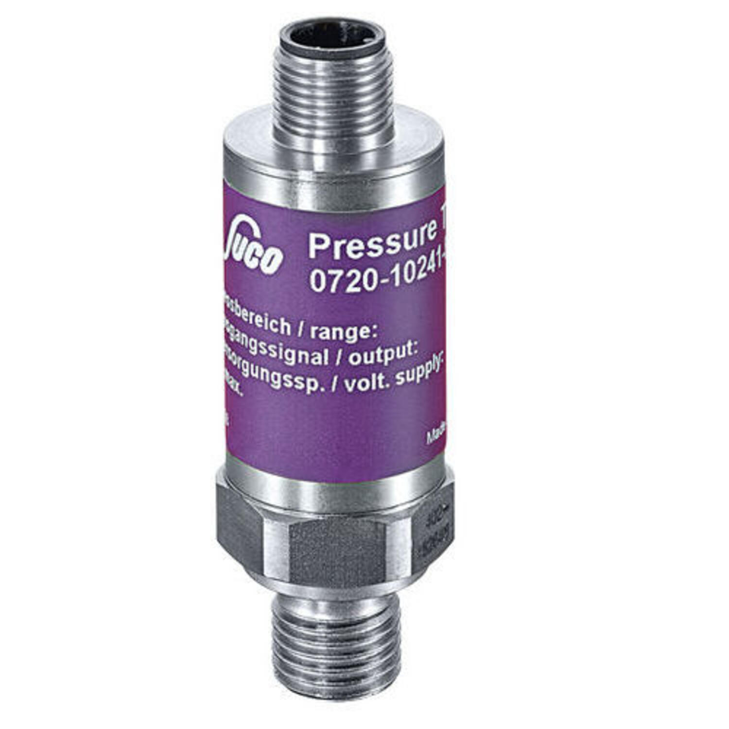 Suco 07xx industrial pressure sensor M12 connector
