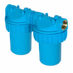 Tecnoplastic - Water filters - Dolphin range double blue tube tops